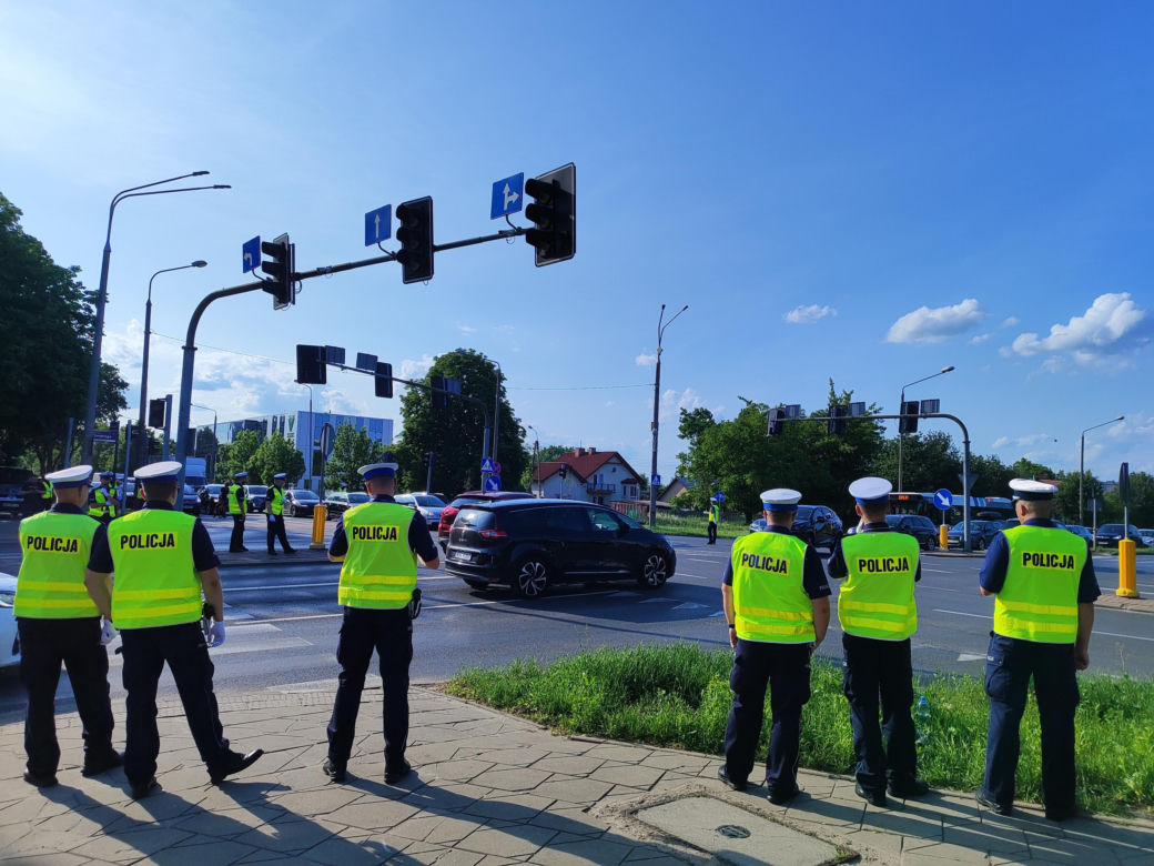 Mazowieccy policjanci rywalizowali o to kto najlepiej kieruje ruchem