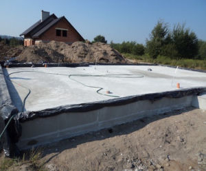 Kanalizacja w płycie fundamentowej