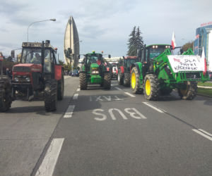 Protest rolników 7 października w Rzeszowie