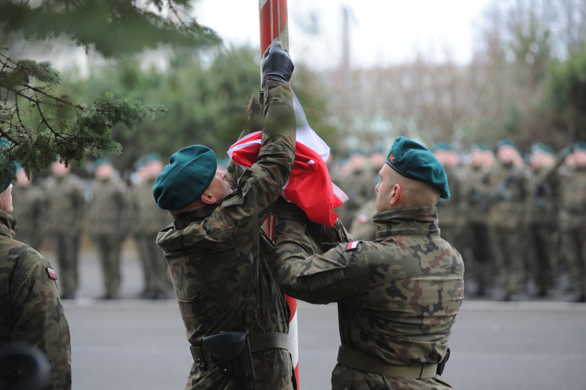 Ochotnicy złożyli przysięgę wojskową