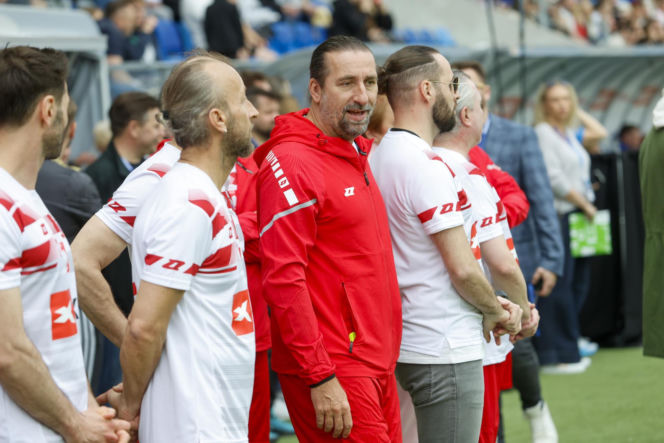 Gwiazdy na meczu TVP - Artyści