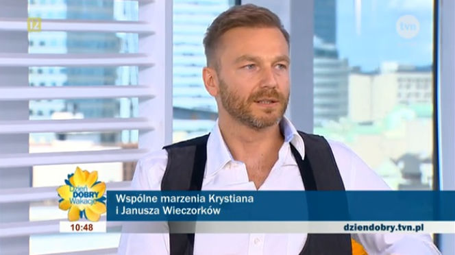 Dzień dobry TVN. Krystian Wieczorek
