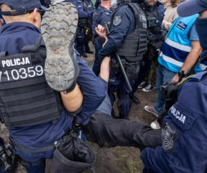 Blokada eksmisji na Osiedlu Maltańskim