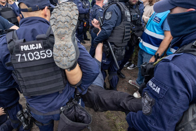 Blokada eksmisji na Osiedlu Maltańskim
