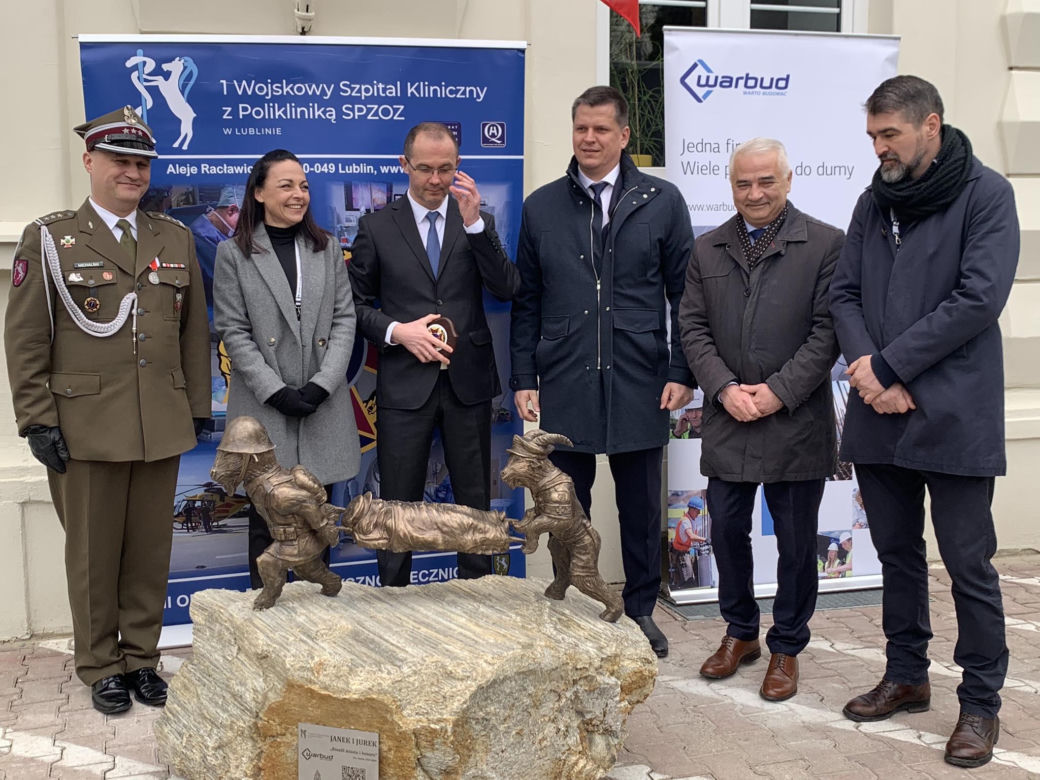 Na Święto Wojskowej Służby Zdrowia przykoziołkowały nowe rogacze