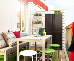 Balkon magiczny i praktyczny IKEA