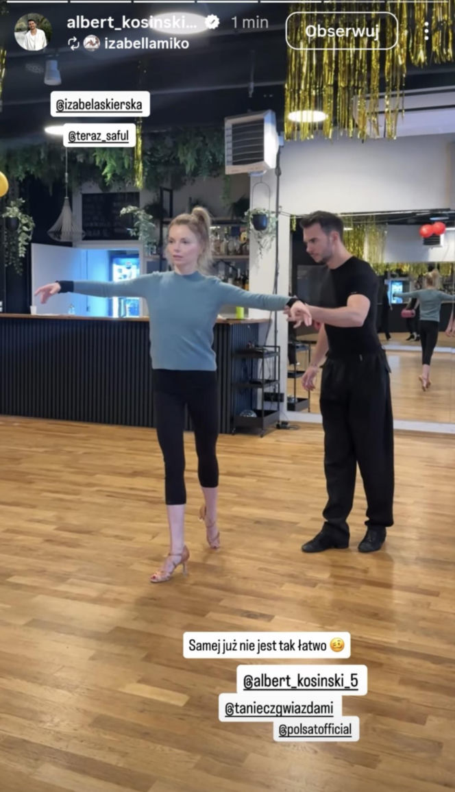 Albert Kosiński, ukochany Olgi Frycz