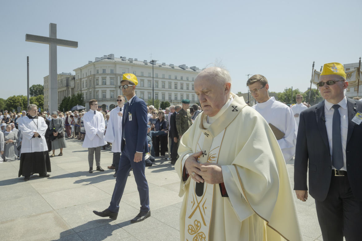 Centralna procesja w Warszawie na Boże Ciało 2023