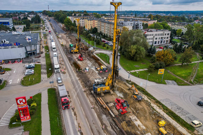 Przebudowa DK94 w Olkuszu - stan na listopad 2025 r.