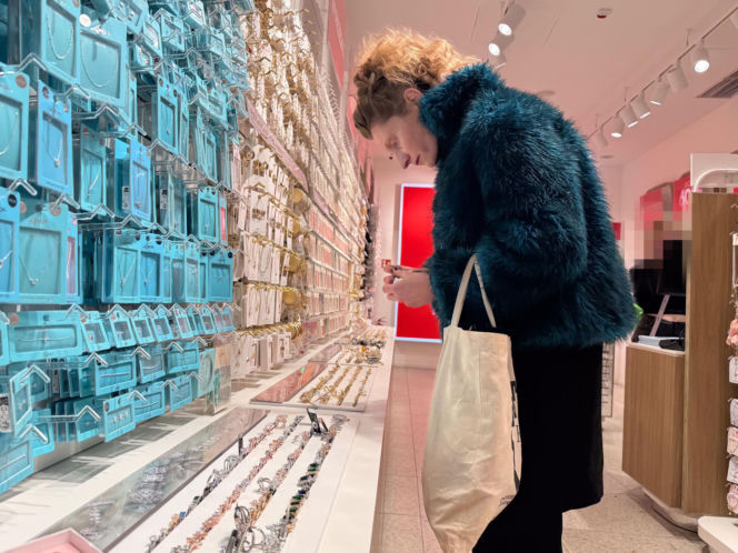 Agata Buzek na zakupach