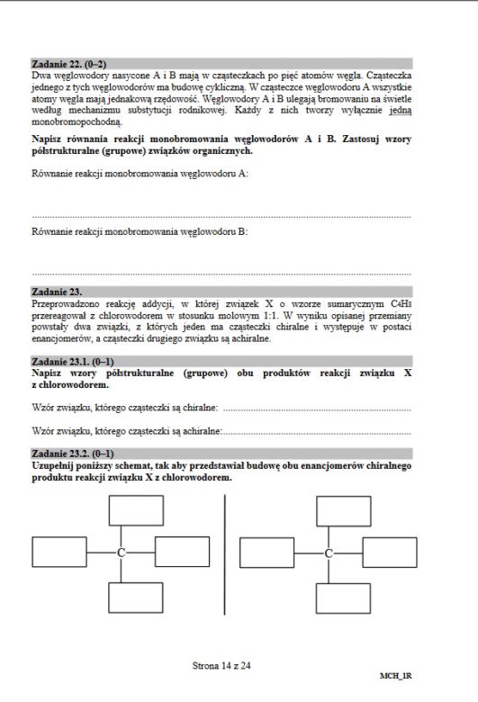 Matura 2020: Odpowiedzi. Chemia - poziom rozszerzony [ARKUSZ]