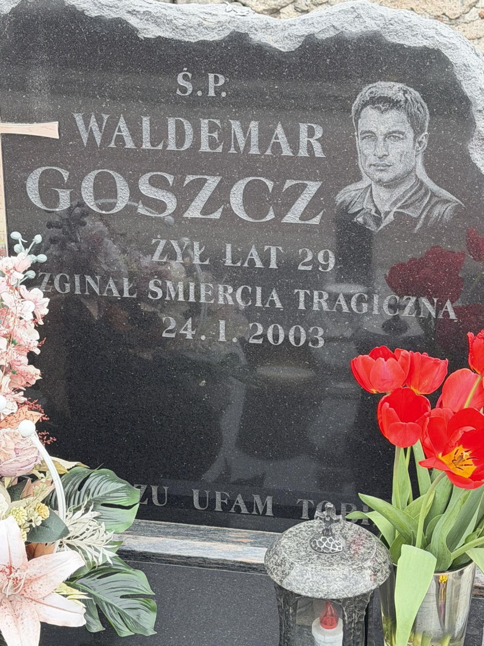Grób Waldemara Goszcza