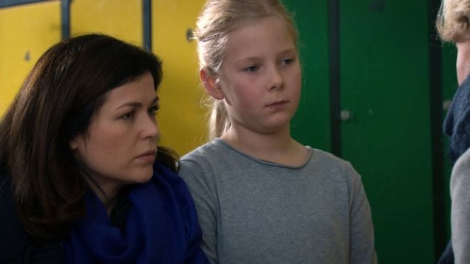 M jak miłość, odcinek 1294, Lenka (Marysia Głowacka) Kinga (Katarzyna Cichopek)