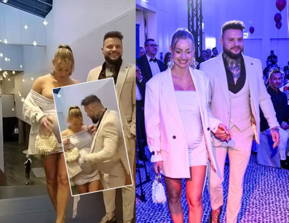 Pamela z Fit Lovers o włos o wpadki. Nagle sukienka zaczęła z niej spadać!