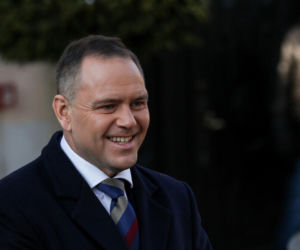 Karol Nawrocki wziął udział w Patriotycznej Pielgrzymce Kibiców na Jasnej Górze