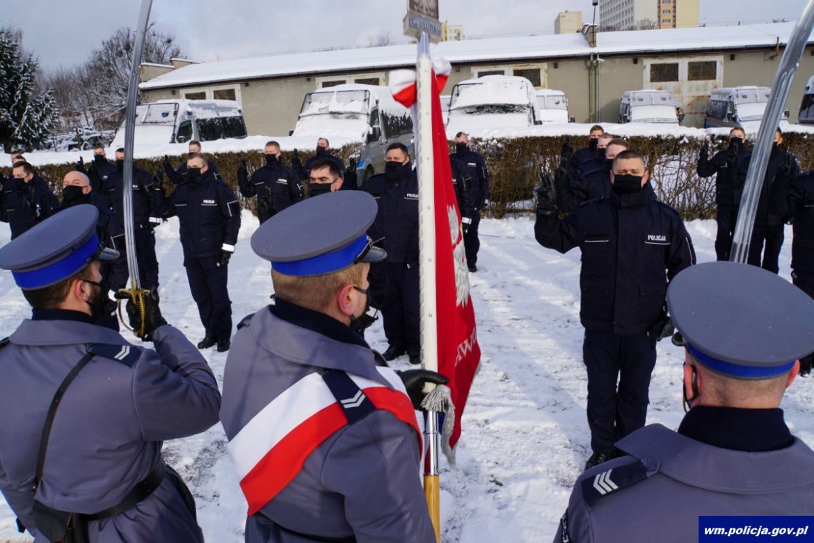 Nowi policjanci na Warmii i Mazurach