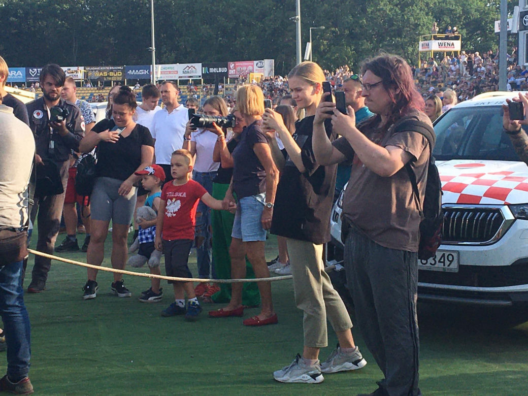 Fiesta balonowa na stadionie GKM-u Grudziądz