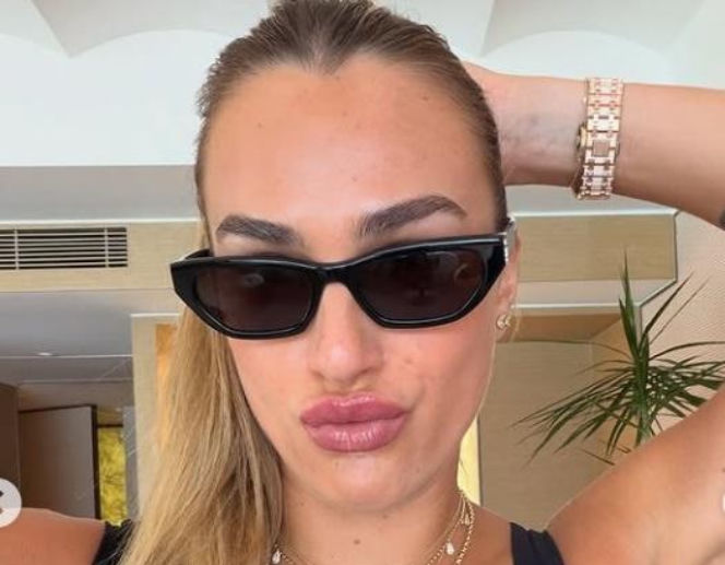 Aryna Sabalenka i jej twarz z bliska