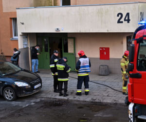 Tragiczny pożar na ul. Wiosny Ludów. Nie żyje jedna osoba