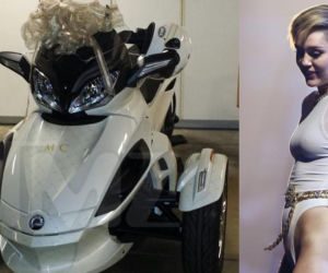 Miley Cyrus dostała trójkołowca Can-Am Spyder ST