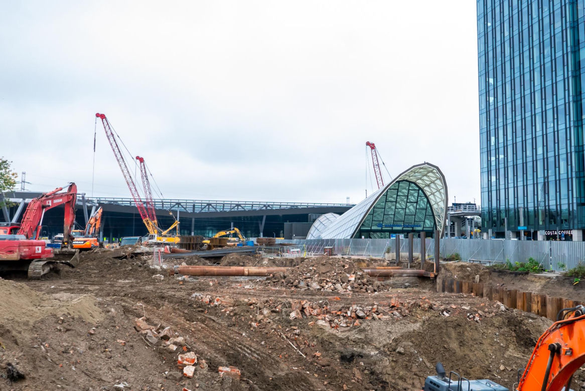 Remont Warszawy Zachodniej, październik 2023