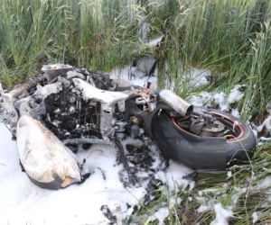 45-letni motocyklista wypadł z drogi i zmarł. Tragiczny wypadek w Gniewkowie