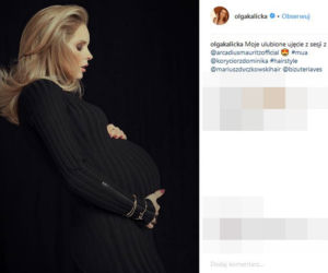 Olga Kalicka boi się o swoje dziecko