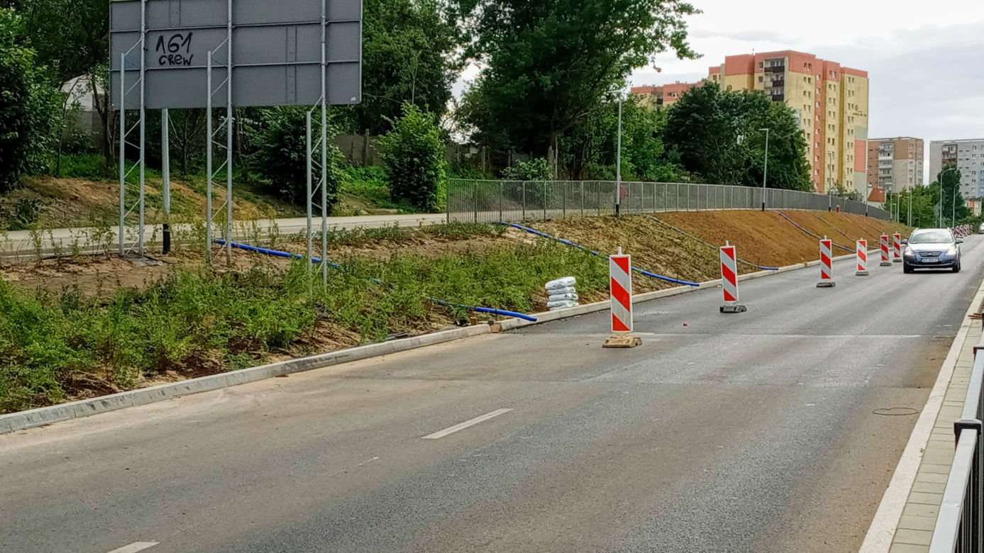 Przebudowa ulicy Szafera na finiszu