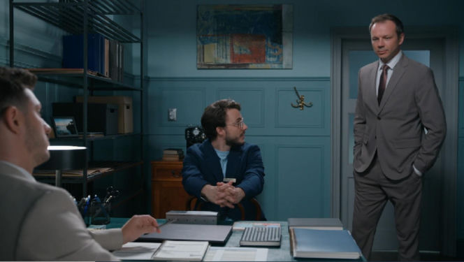 Barwy szczęścia, odcinek 3287. Justin (Jasper Sołtysiewicz), Kajtek (Jakub Dmochowski)