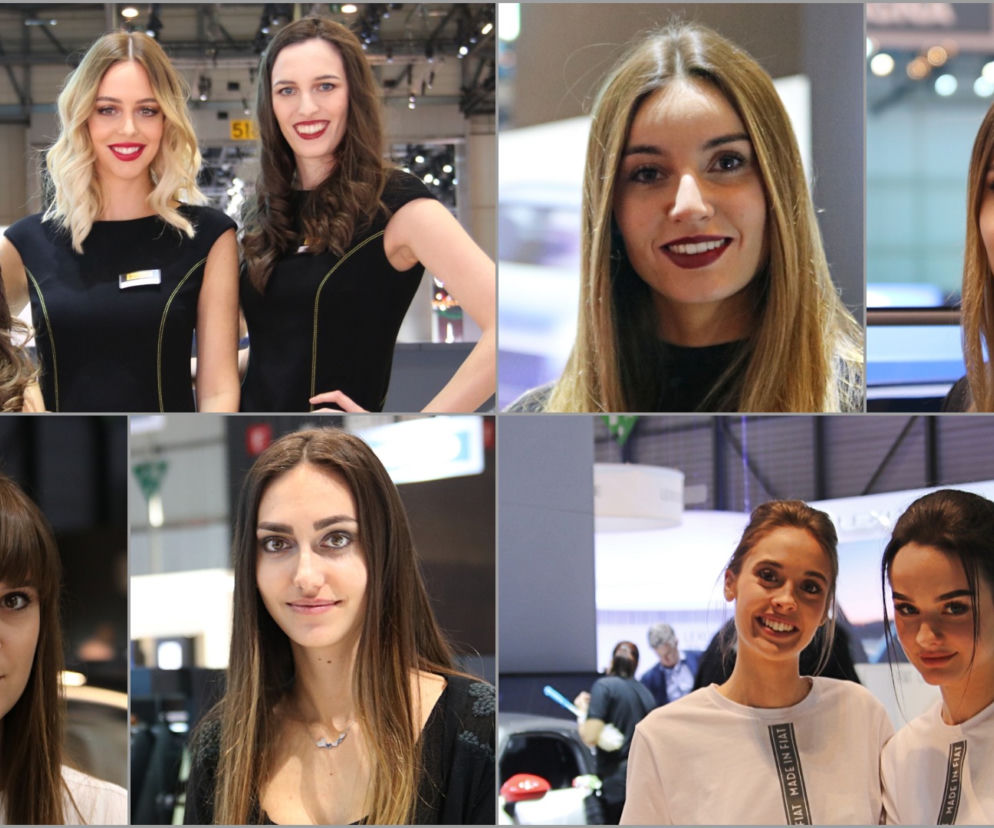 Najpiękniejsze hostessy - Genewa 2019