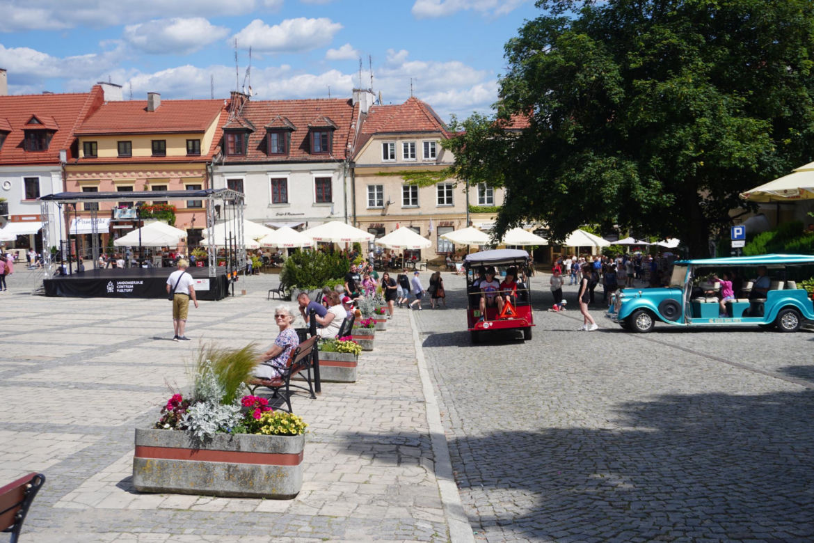 Sandomierz i znane miejsca