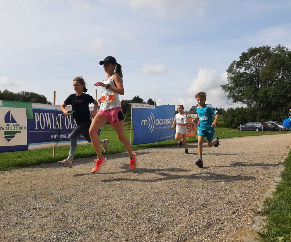 Rower i bieganie w Jezioranach - Duathlon dla dzieci i młodzieży Jeziorany 2022