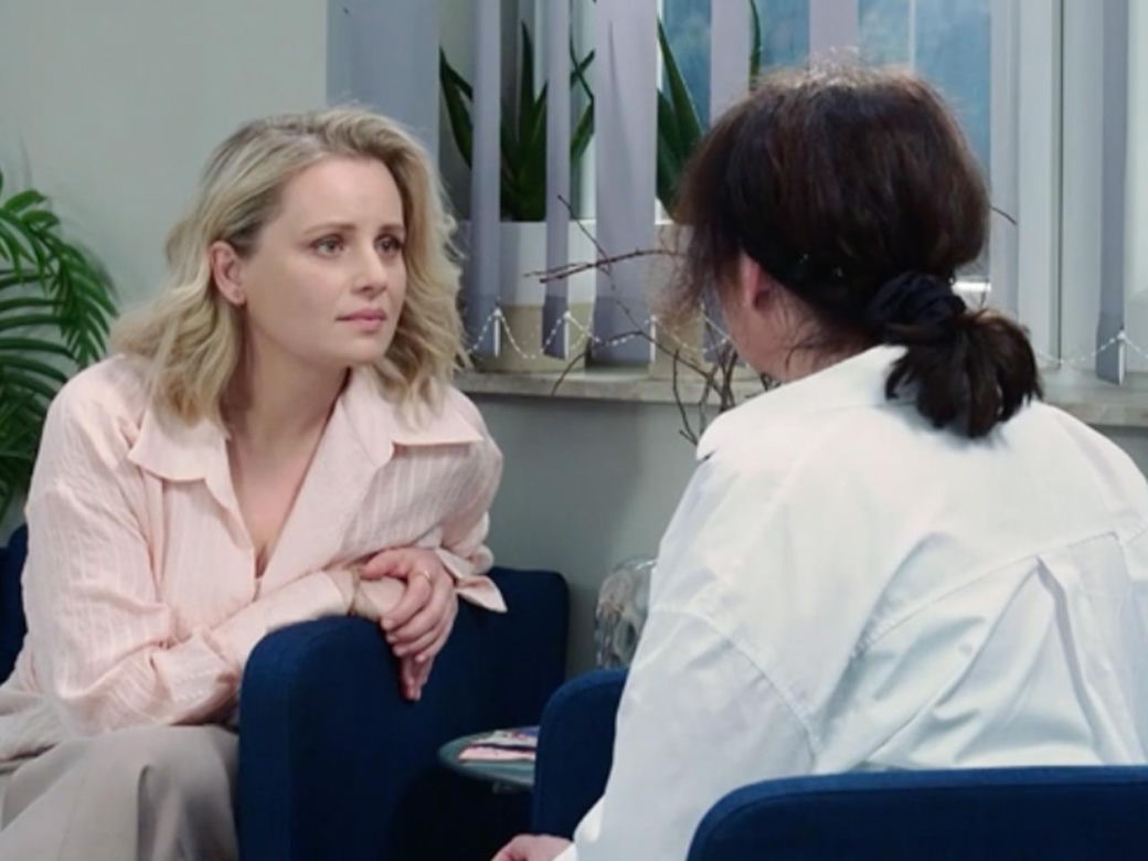 M jak miłość. Judyta (Paulina Chruściel), Marysia (Małgorzata Pieńkowska)