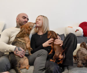 Akop Szostak, Michalina Zagórska i psy