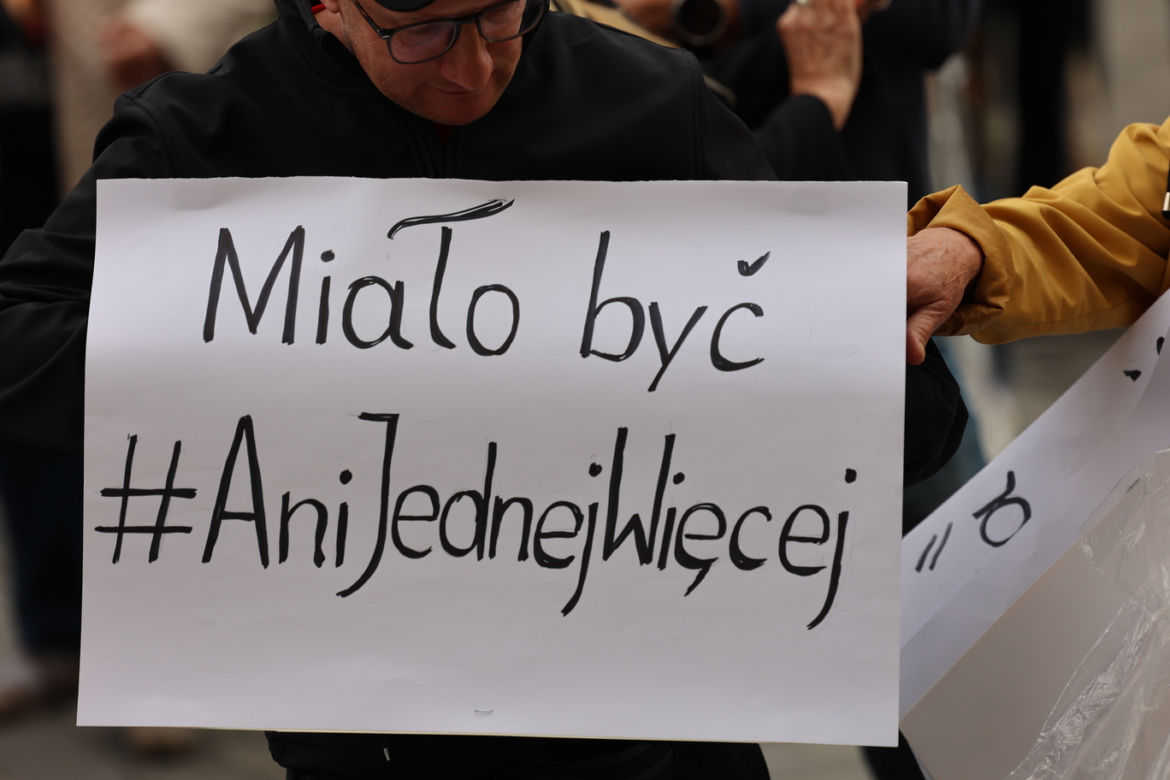 „Ani jednej więcej”. Protest w Lublinie