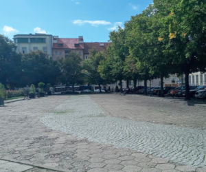 Plac Orła Białego w przeddzień rozpoczęcia przebudowy