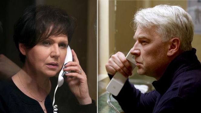 M jak miłość odc. 1235. Marysia (Małgorzata Pieńkowska), Robert Bilski (Zbigniew Stryj)