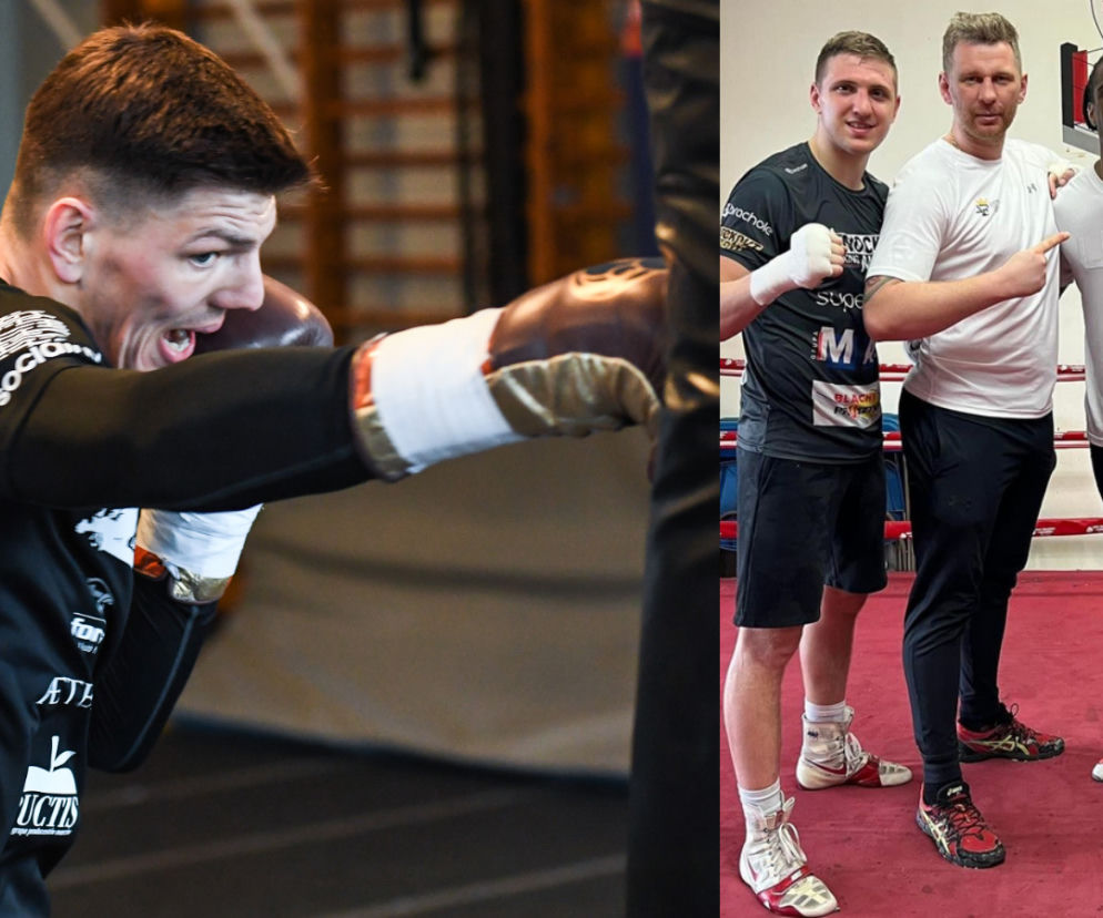 Patryk Szymański i Andrzej Fonfara