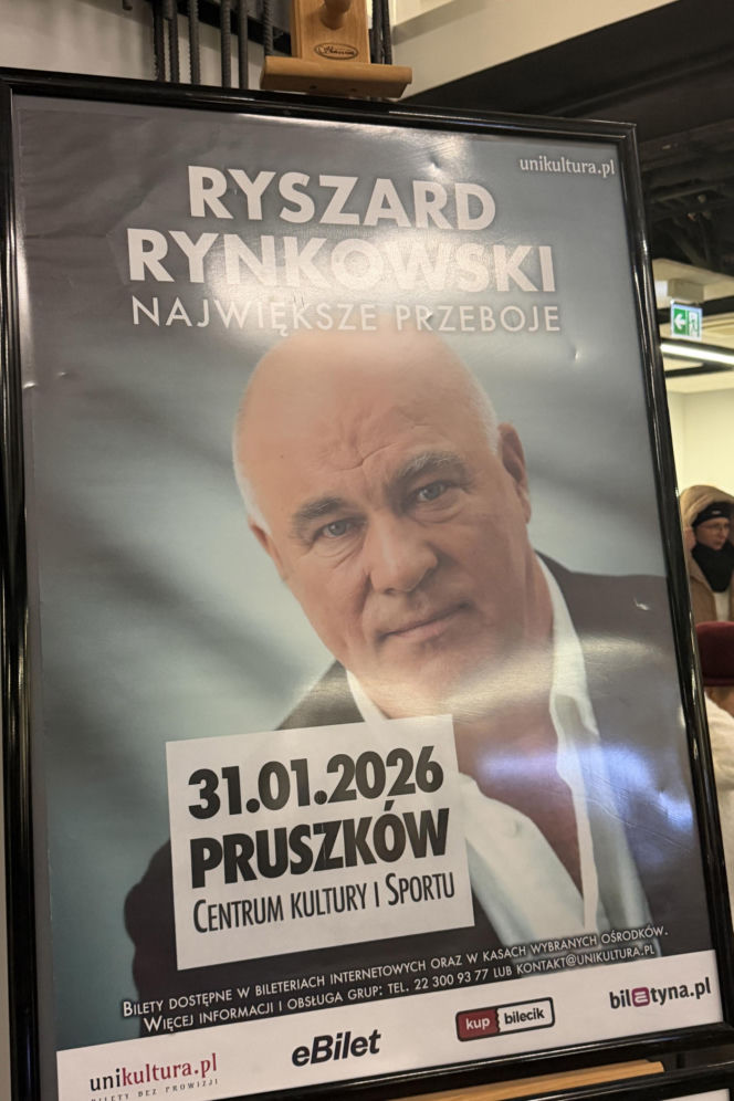 Ryszard Rynkowski schorowany na koncercie