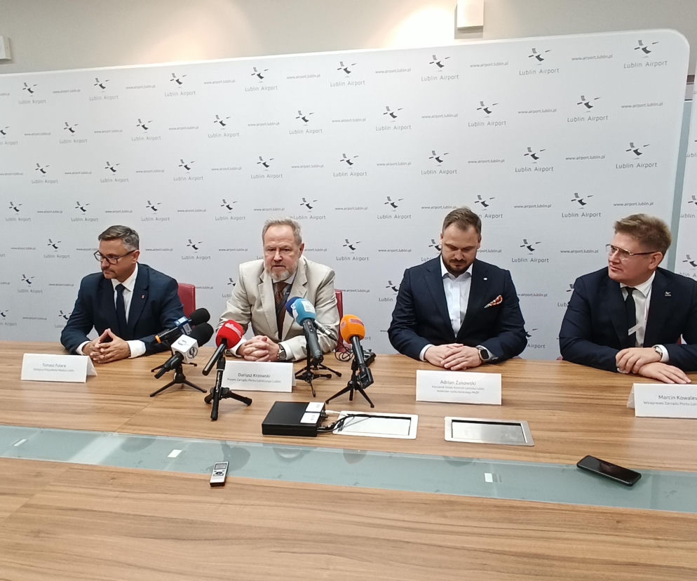 Wielka inwestycja PAŻP na lubelskim lotnisku. Powstaje nowa wieża kontroli lotów.