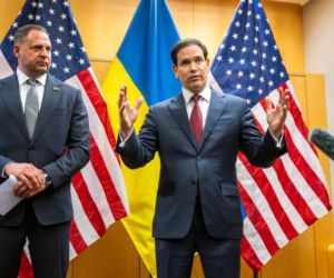 Genewa. Spotkania europejskich liderów ws. wojny w Ukrainie.