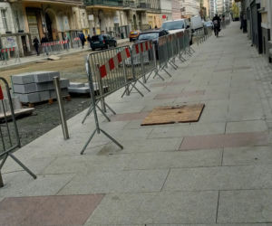 Nowe chodniki na ul. Boh. Getta Warszawskiego