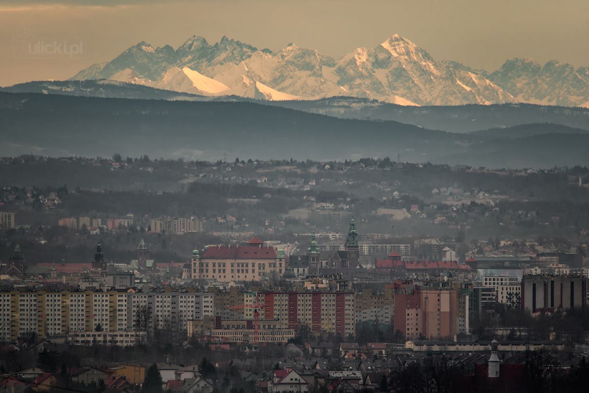 Niesamowite zdjęcia! Z Krakowa było widać Tatry
