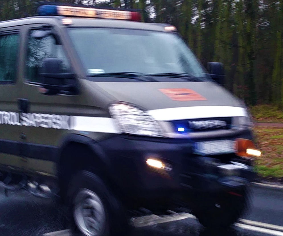 Saperzy interweniowali