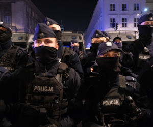 Blokada Sejmu przez Ogólnopolski Strajk Kobiet
