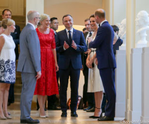 Przyjęcie w Łazienkach Królewskich