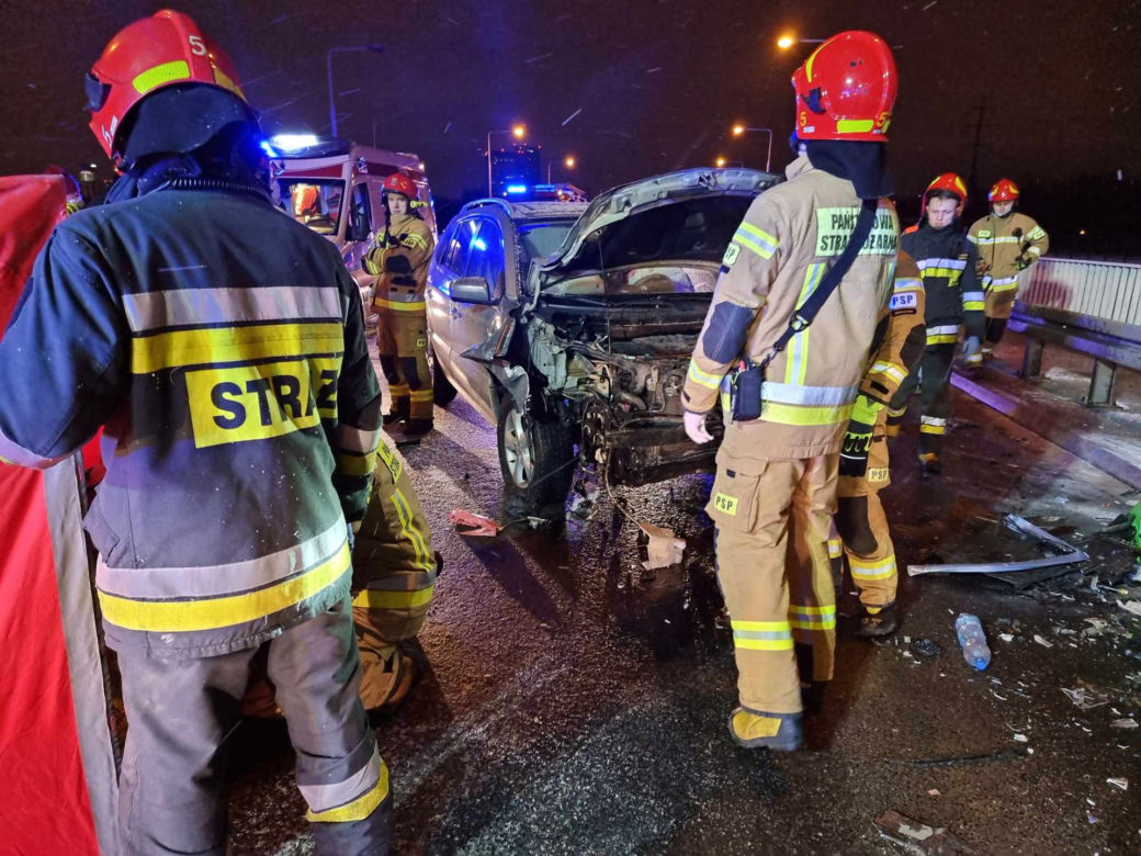 Koszmarny wypadek na moście Gdańskim