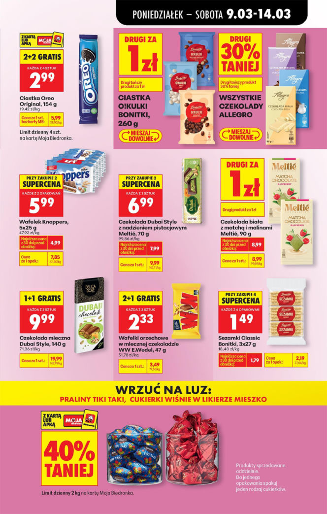 Biedronka - gazetka promocyjna 9.03.2026