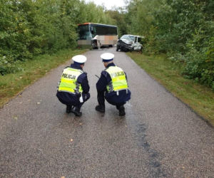 Podlaskie: Wypadek autobusu szkolnego. Jedna osoba nie żyje