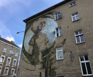 Nowy mural na ul. Kolumba
